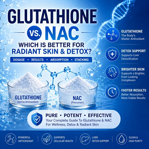 Glutathione Powder Vs NAC: Which Is Better For Skin Whitening And Detox?